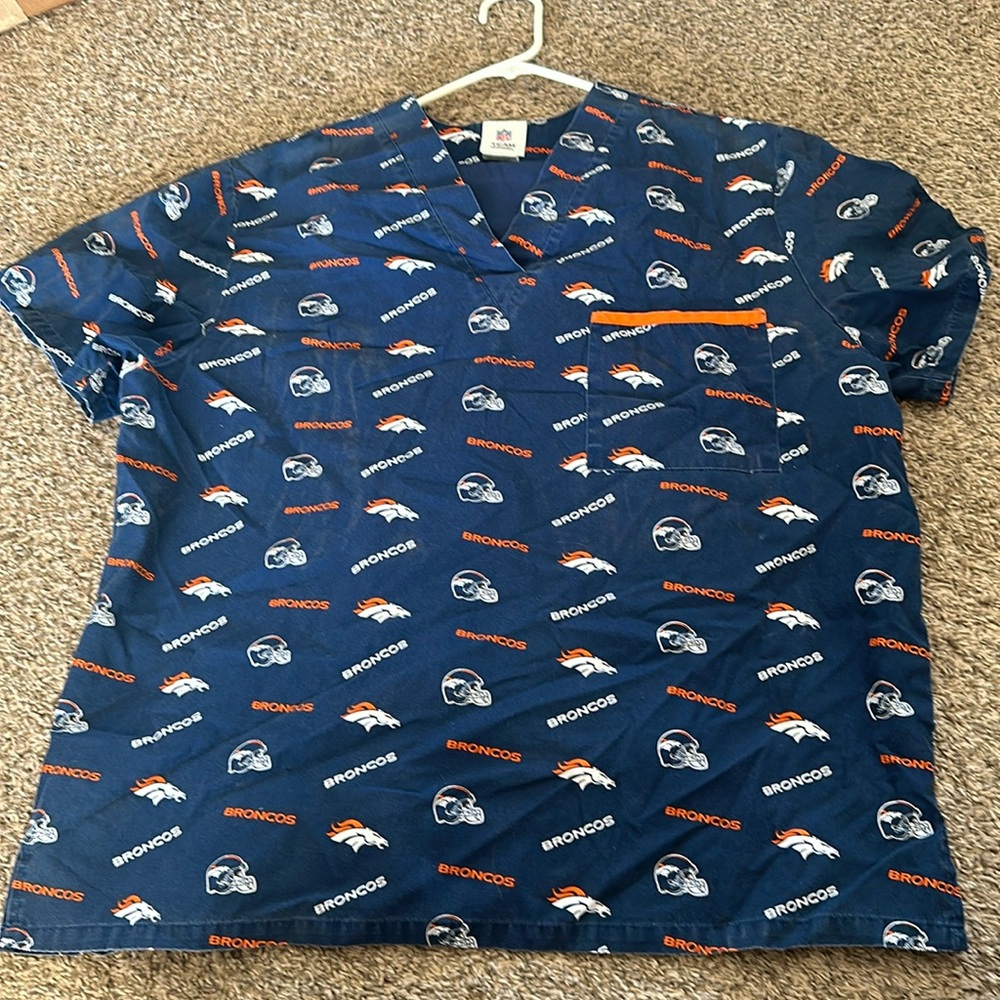 Broncos Scrub Set.